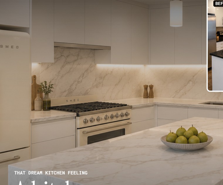Bright modern kitchen